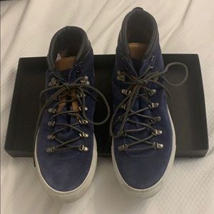 Blue suede sneakers DIEMME BEAND. SIZE 42 1/2